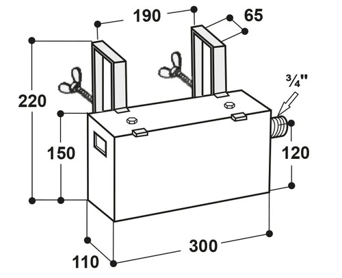 „MAXIFLOW“ plūdės vožtuvas, modelis 874
