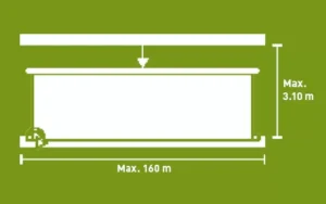 Lubratec WLO – Roll-Up Ventilation top opening