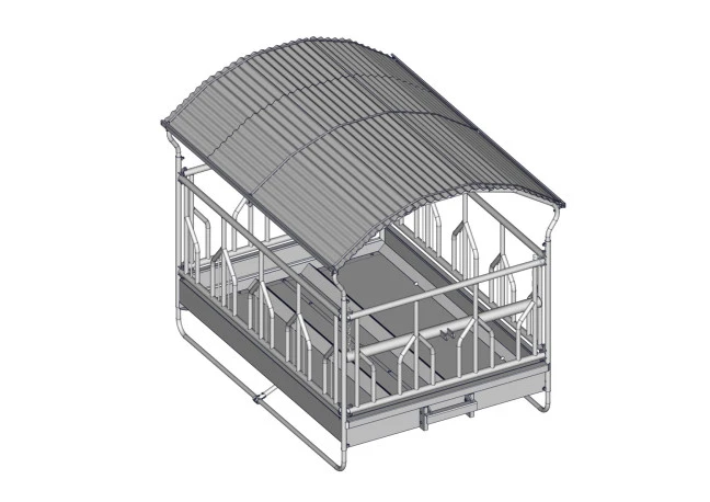 Didėlių rulonų ėdžios HAY RACK BIG BALL (2x3m) FESTON MODEL WITH 3 POINTS