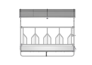 Didėlių rulonų ėdžios HAY RACK BIG BALL (2x3m) FESTON MODEL WITH 3 POINTS
