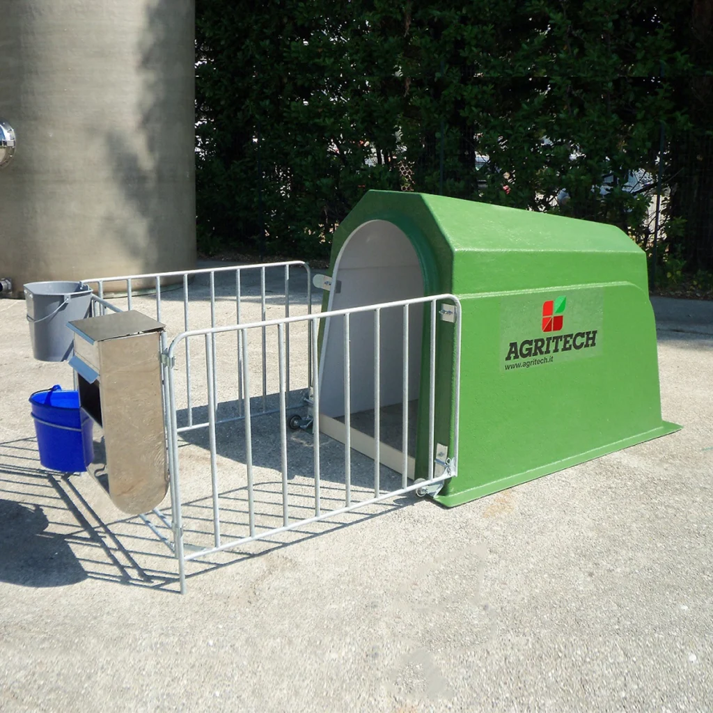 Veršelių nameliai Agribox ir Spheribox